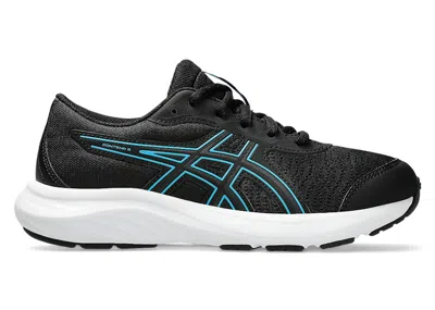 Pre-owned Asics Contend 9 Sneakers In Black/digital Aqua