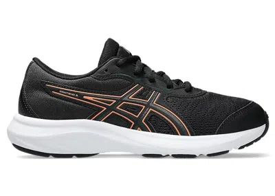 Pre-owned Asics Contend 9 Sneakers In Black/saxon Green