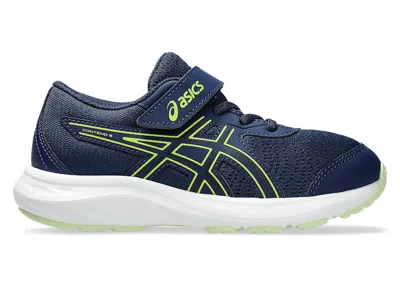 Pre-owned Asics Contend 9 Sneakers In Blue Expanse/black In Multi