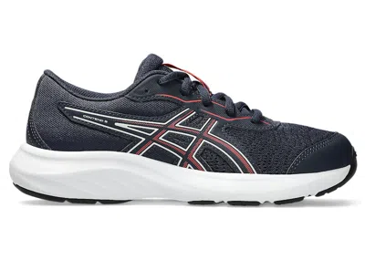 Pre-owned Asics Contend 9 Sneakers In Midnight/flash Red