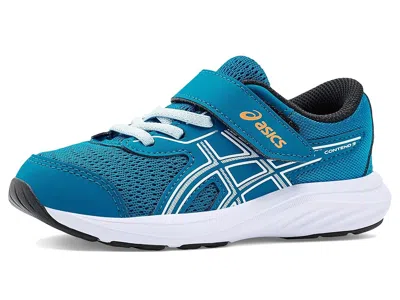 Asics Kids' Contend 9 Ts Boys Shoes Aegean Blue/cool Grey : 5 Toddler M, Synthetic