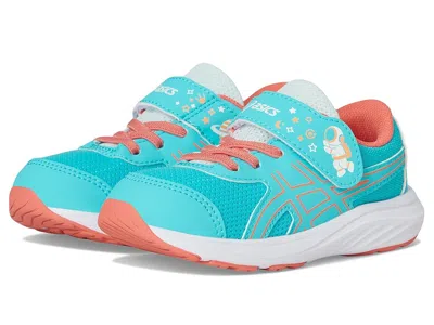 Asics Contend 9 Ts School Yard (toddler) Kids Shoes Energy Aqua/papaya : 9 Toddler M, Synthetic