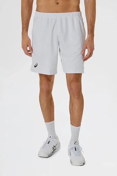 Asics Court 9in Tennis Short In Brilliant White, Men's At Urban Outfitters