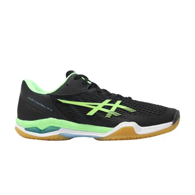 Pre-owned Asics Court Control Ff 3 'black Lime Burst'