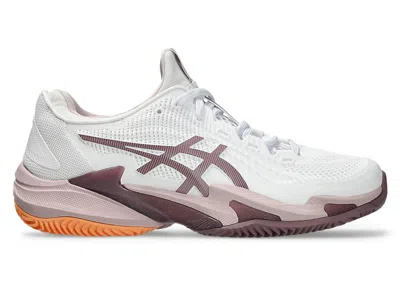 Pre-owned Asics Court Ff 3 Clay (women's) Sneakers In White/watershed Rose