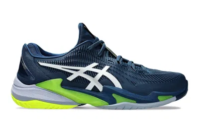 Pre-owned Asics Court Ff 3 Mako Blue White In Mako Blue/white