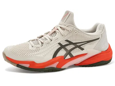 Asics Court Ff 3 Men's Shoes Soft Oat/vintage Khaki: 8 D - Medium In White