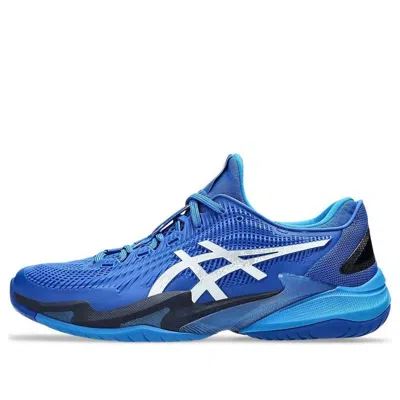 Asics Court Ff 3 Novak 'true Blue Pure Silver' In Multi