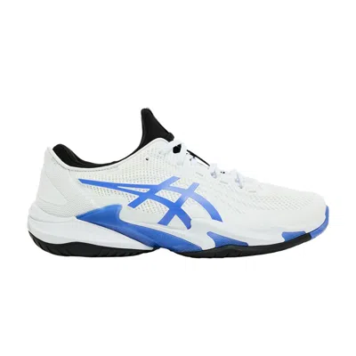 Pre-owned Asics Court Ff 3 'white Sapphire' | Men's Size 6