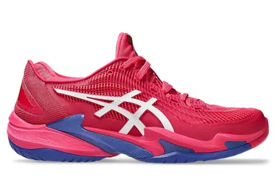 Pre-owned Asics Court Ff 3 (women's) Sneakers In Bright Rose/white