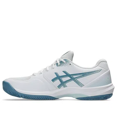 Asics Court Hunter Ff 'white Saba Blue' In Multi