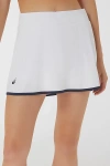 Asics Court Mini Tennis Skort In Brilliant White, Women's At Urban Outfitters In Brilliant White