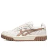Asics Court Mz Retro Casual Skateboarding Shoes Unisex White Brown In Multi