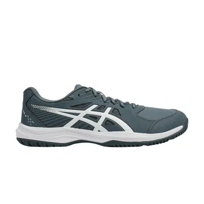 Pre-owned Asics Court Slide 4 'ironclad White' | Grey | Men's Size 6.5