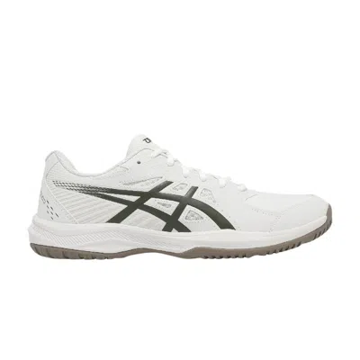 Pre-owned Asics Court Slide 4 'white Vintage Khaki' | Men's Size 7.5
