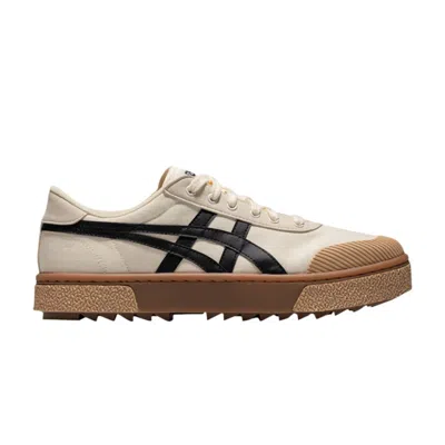 Pre-owned Asics Court Trail 'smoke Grey Black' | Cream | Men's Size 9 In White