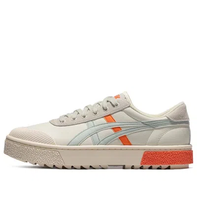 Asics Court Trail Sneakers Beige/blue/orange In Neutral