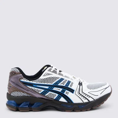 Asics Cream And Blue Gel-kayano 14 Trainers In Multi