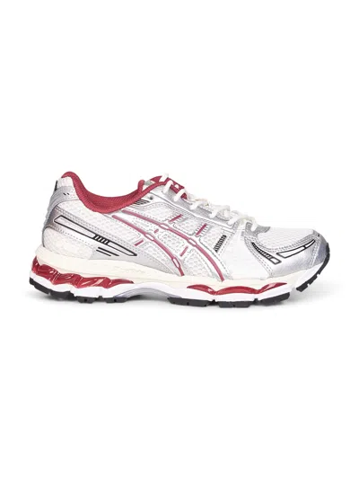 Asics Cream Gel-kayano 12.1 Sneakers In Silver