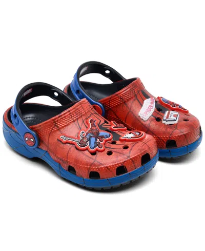 Asics Crocs Little Kids Spider-man Classic Clogs From Finish Line In Multi