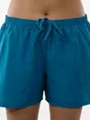 Asics Drawstring Shorts In Blue