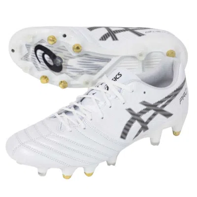 Pre-owned Asics Ds Light X-fly Pro 2 St 1101a056 100 White Black Soccer Cleat [us6.5-10]