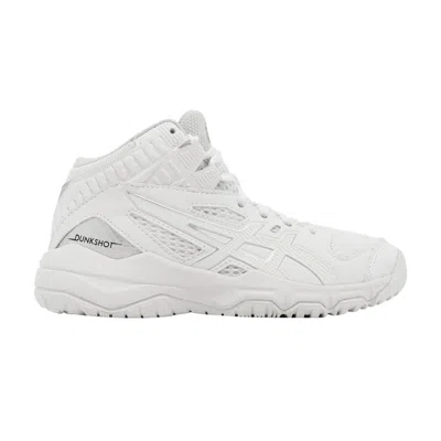 Pre-owned Asics Dunkshot Mb 9 Gs 'white Pure Silver' | Kid's Size 3