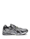 Asics Gel Nimbus Sneaker With Signature Gel Cushioning And Padded Collar In Gray