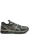 Asics Dynamic Mesh And Synthetic Sneakers With Cushioned Sole In Green
