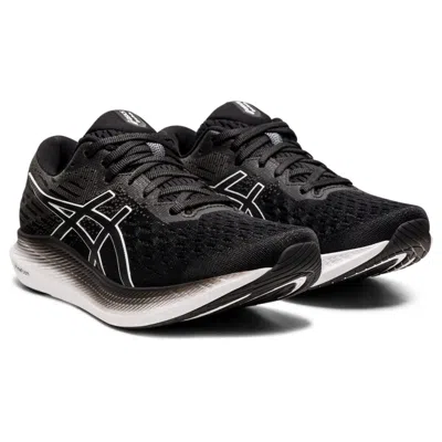 Asics Evoride 2 1012a891.001 Sneakers Womens 9 Black White Running Shoes Eee4386