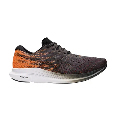 Pre-owned Asics Evoride 3 'obsidian Shocking Orange' In Grey