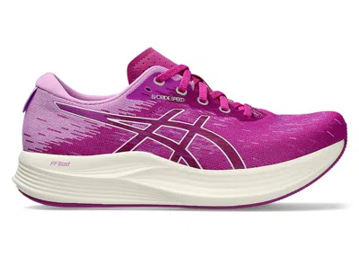 Pre-owned Asics Evoride Speed 2 (women's) Sneakers In Bold Magenta/pale Pink In Multi