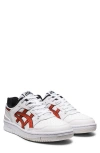 Asics Ex89 Basketball Shoe In White/ Spice Latte