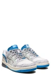 Asics ® Ex89 Basketball Shoe In White/dolphin Blue