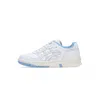 Asics White Leather Ex89 Sneakers In White/cream