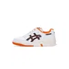 Asics Ex89 Sneakers In White/habanero Red