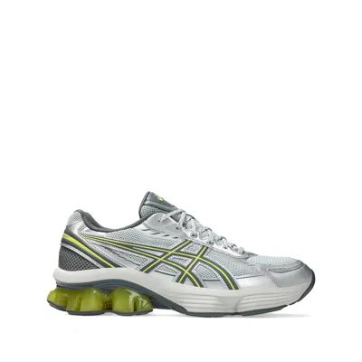 Asics Womens Gel-kinetic Fluent Mesh Low-top Trainers Glacier Grey Steel Grey