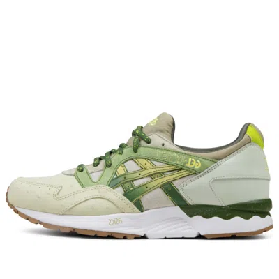 Asics Feature X Gel Lyte 5 'prickly Pear' In Green