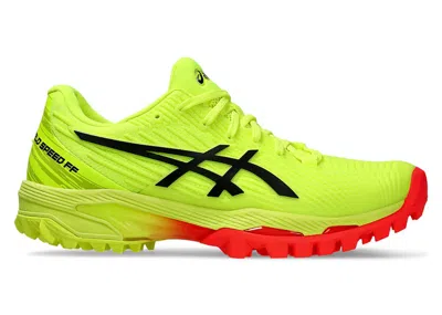 Pre-owned Asics Field Speed Ff Paris (women's) Sneakers In Safety Yellow/black