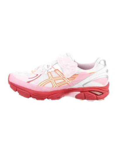Pre-owned Asics Floral Print Athletic Sneakers W/ Tags In Red