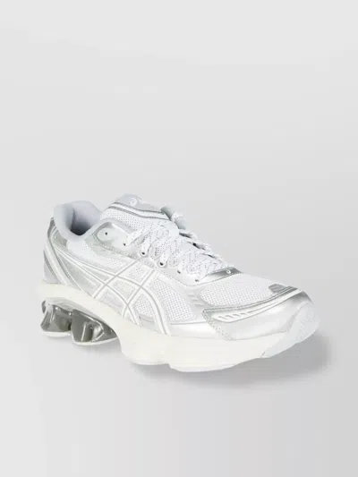 Asics Fluent Kinetic Mesh Sneakers In White
