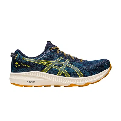 Pre-owned Asics Fuji Lite 3 'ink Teal Golden Yellow' In Blue