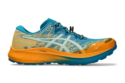 Pre-owned Asics Fuji Lite 5 Teal Blue Cool Matcha In Teal Blue/cool Matcha