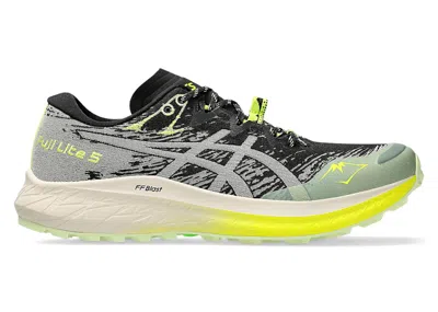 Pre-owned Asics Fuji Lite 5 (women's) Sneakers In Black/oatmeal In Multi