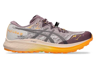 Pre-owned Asics Fuji Lite 5 (women's) Sneakers In Dusty Mauve/dark Aubergine In Purple