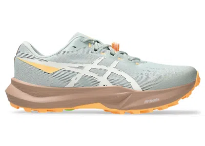 Pre-owned Asics Fuji Lite 6 (women's) Sneakers In Lichen Rock/cream