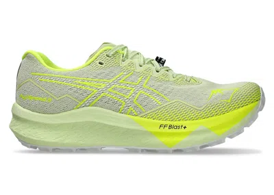 Pre-owned Asics Fujispeed 3 (women's) Sneakers In Cool Matcha/safety Yellow In Multi