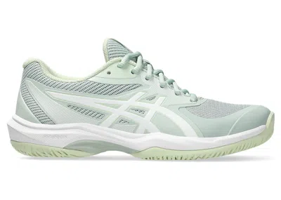 Pre-owned Asics Game Ff (women's) Sneakers In Lichen Rock/white In Multi