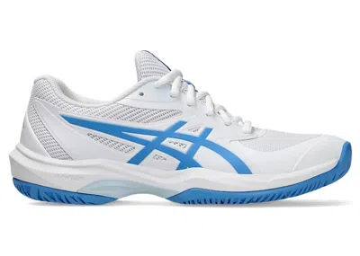 Pre-owned Asics Game Ff (women's) Sneakers In White/blue Coast