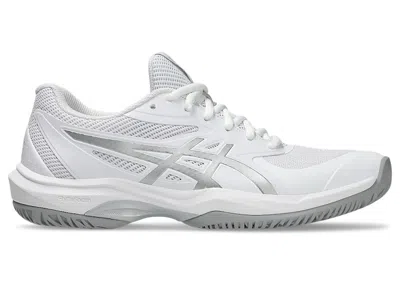 Pre-owned Asics Game Ff (women's) Sneakers In White/pure Silver